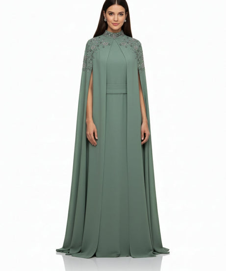 (Mint) Talin resmi yazlık elbise