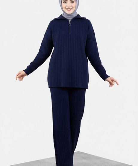 Eylul Triko Takımı (Lacivert)