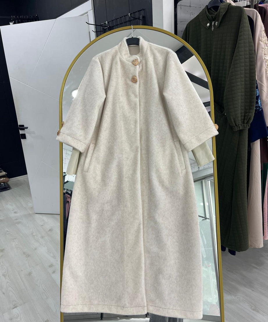 Amal Kışlık Ceket (Krem)