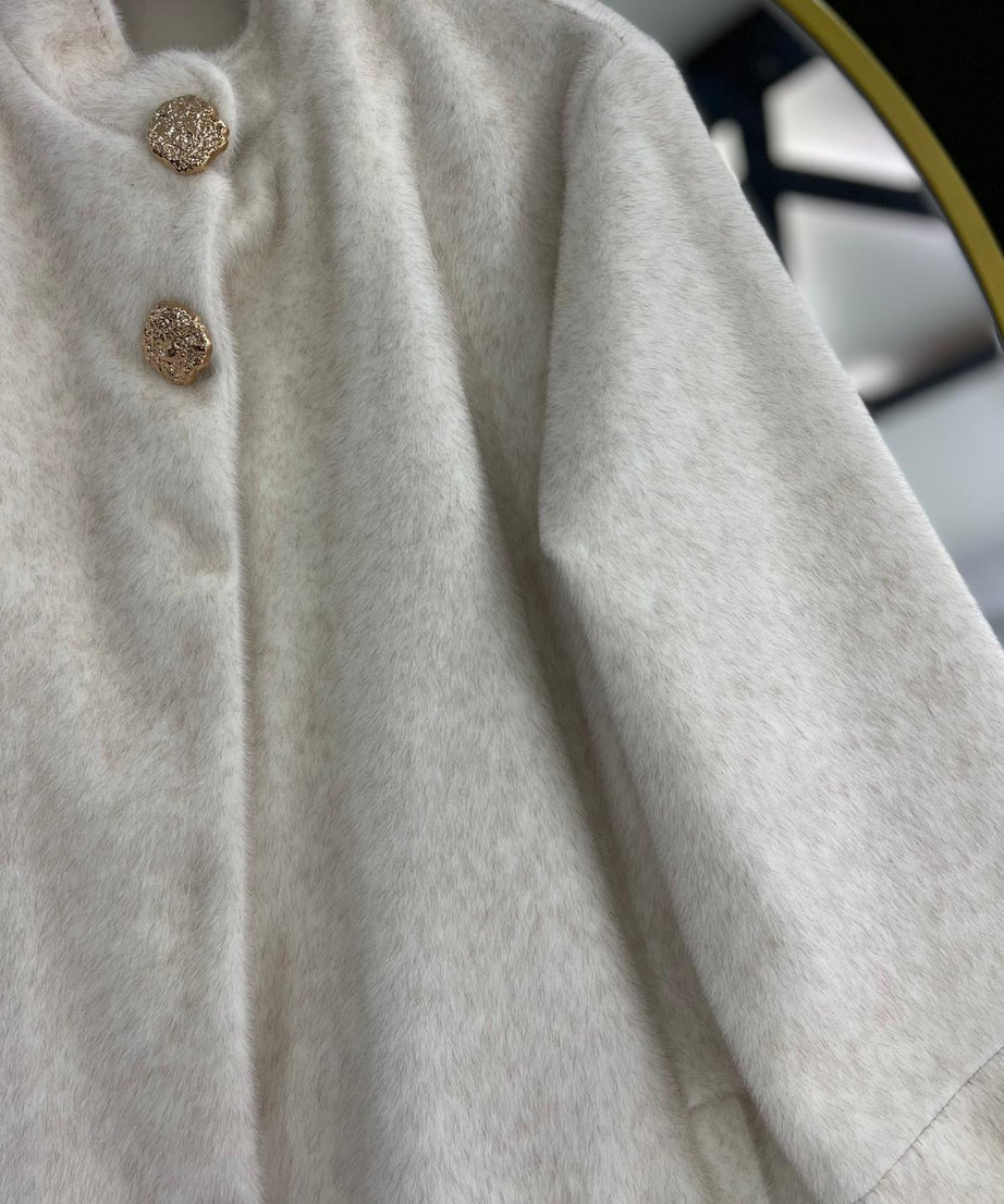 Amal Kışlık Ceket (Krem)