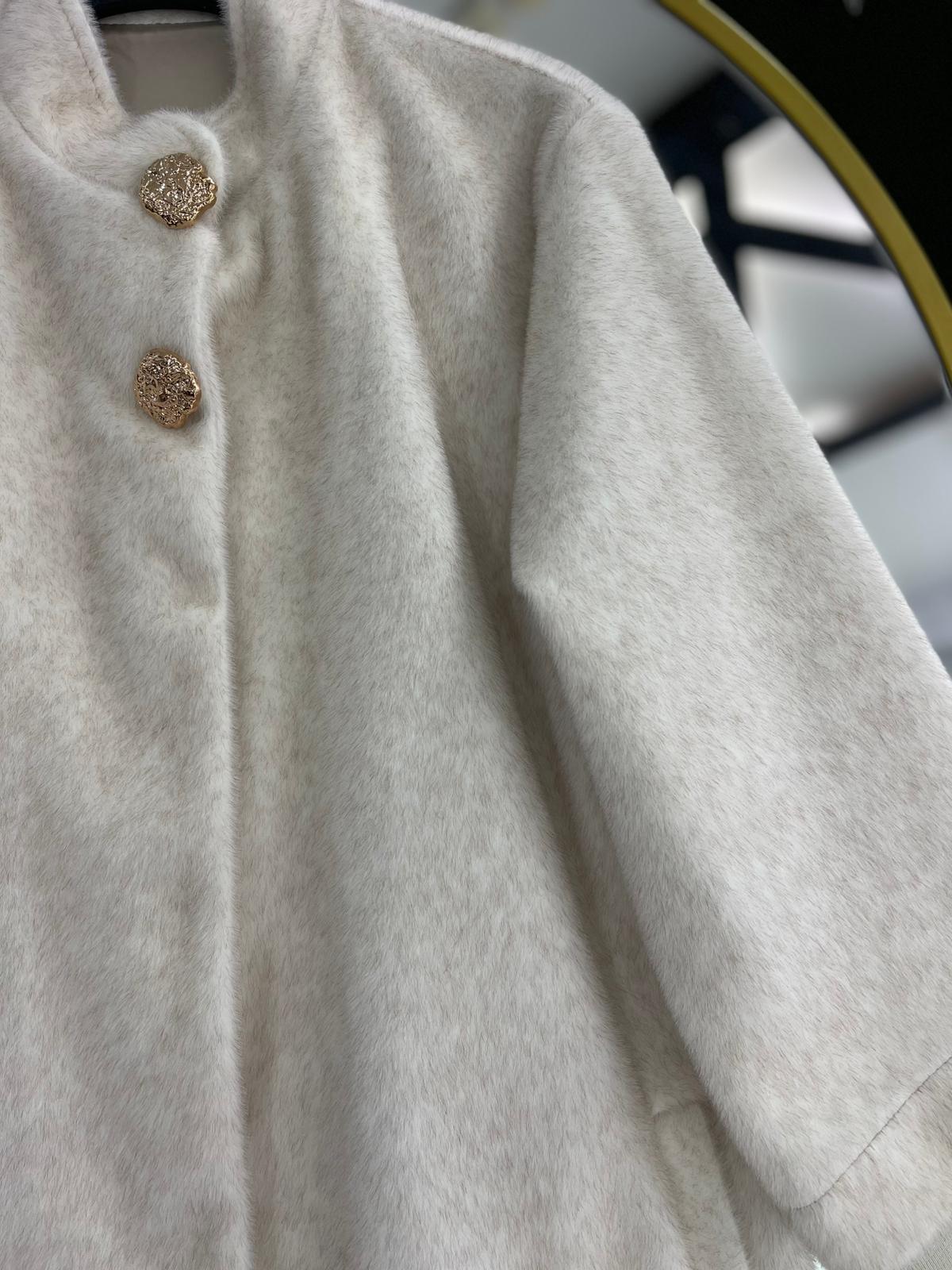 Amal Kışlık Ceket (Krem)