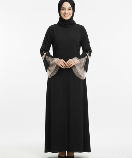Sandy elbisesi Yaza uygun – Siyah renk
