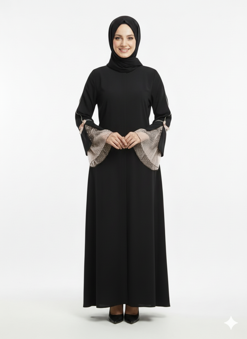 Sandy elbisesi Yaza uygun – Siyah renk