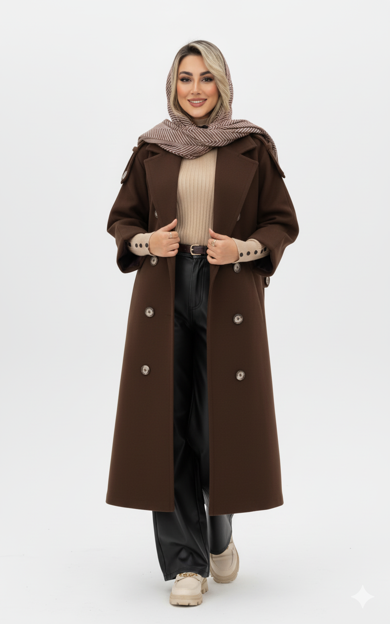 Mayas Kışlık Ceket (Kahverengi)