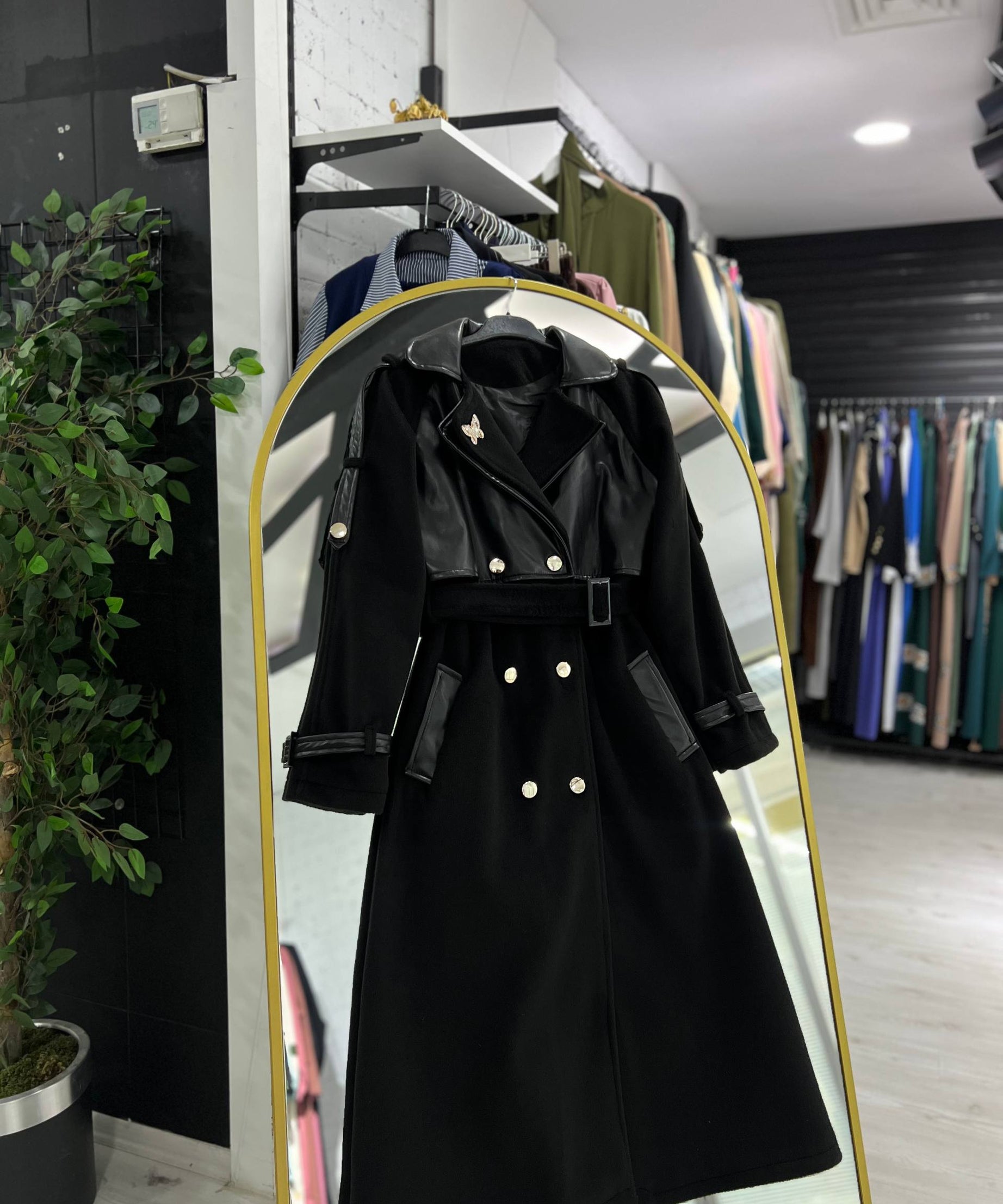 Maria Kışlık Ceket (Siyah)