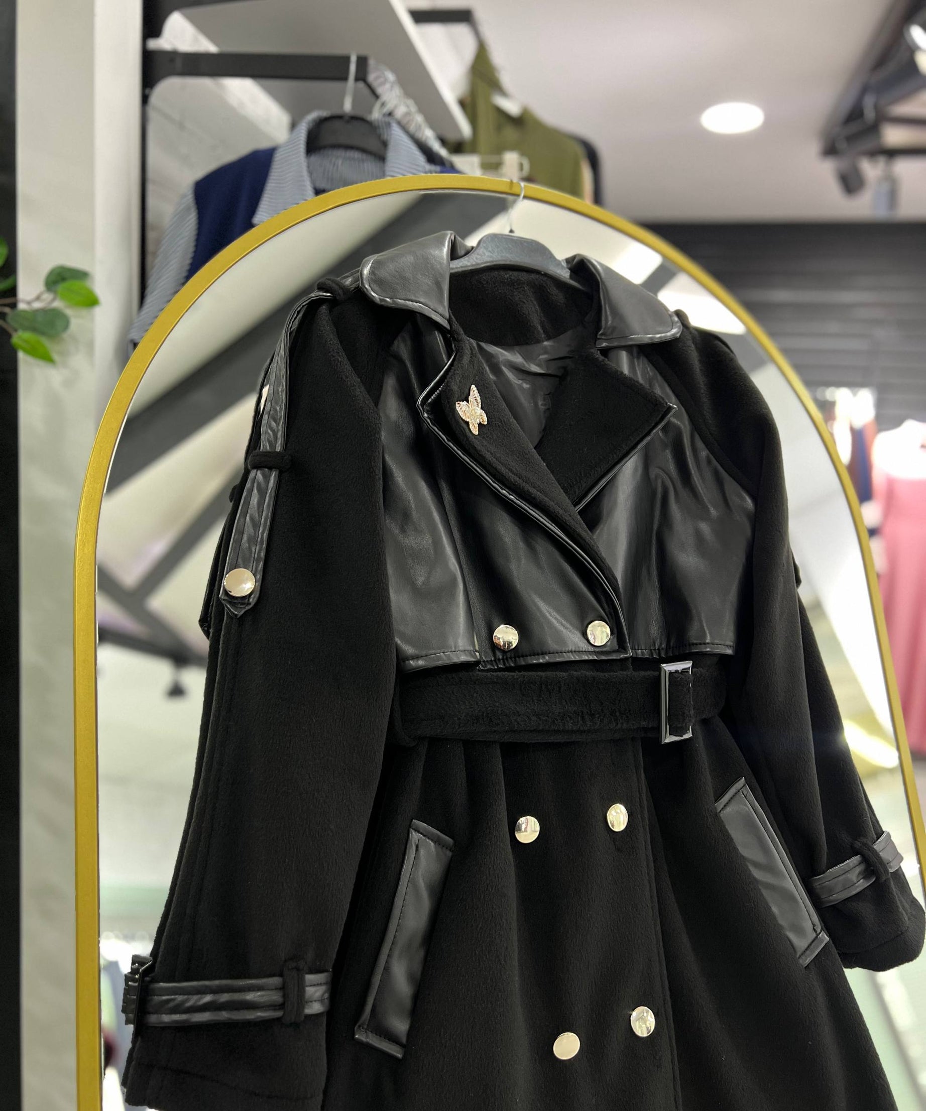 Maria Kışlık Ceket (Siyah)