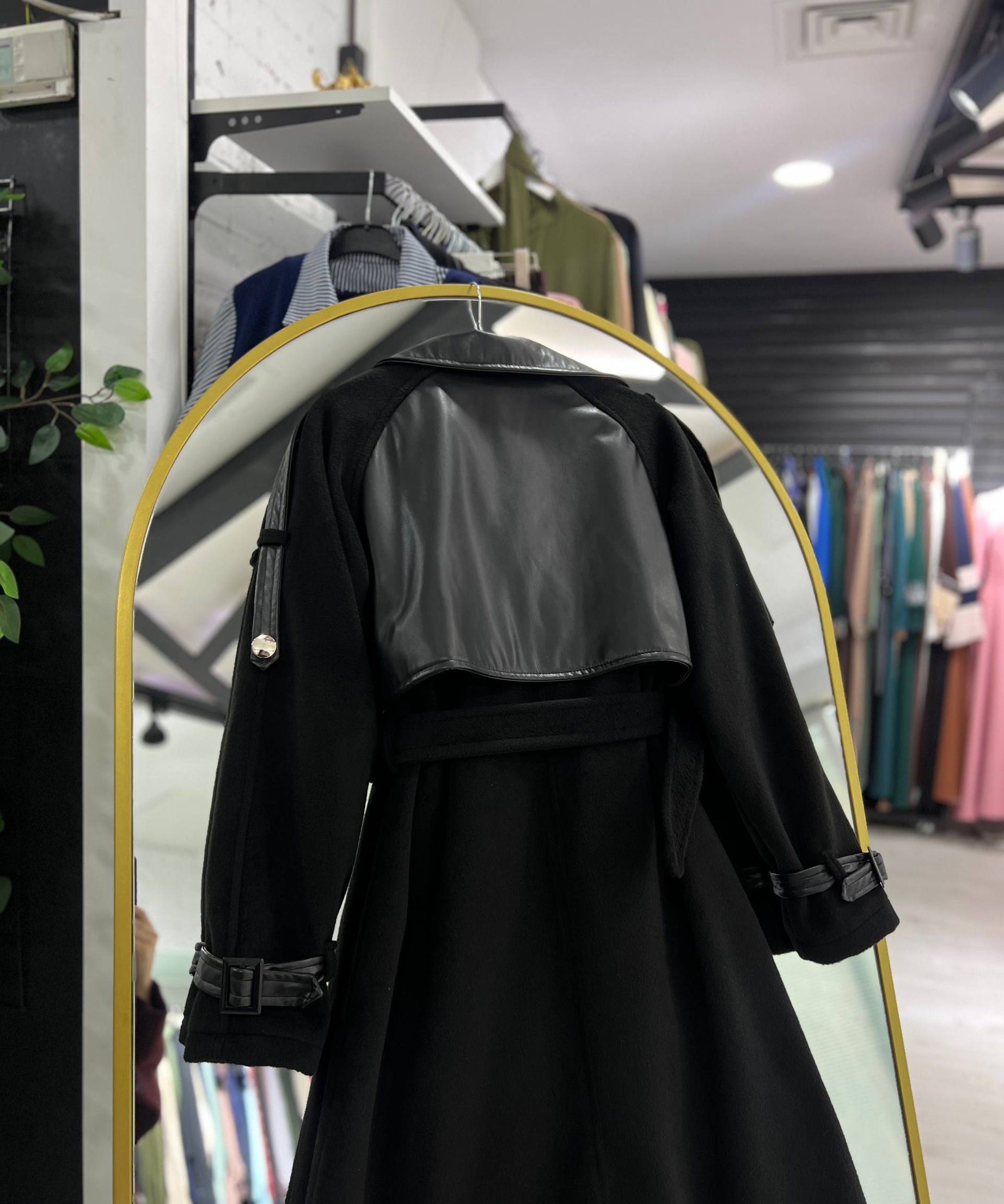 Maria Kışlık Ceket (Siyah)