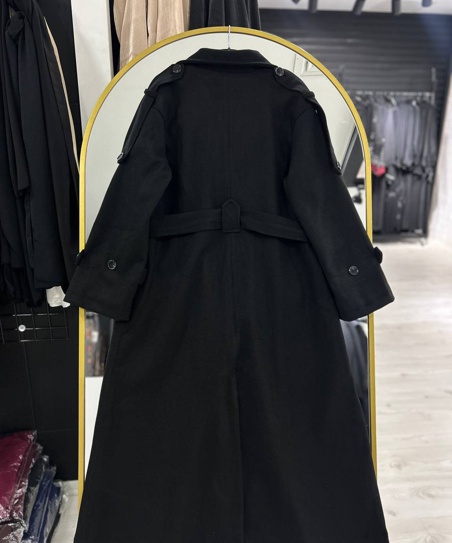 Fayrouz Kışlık Ceket (Siyah)